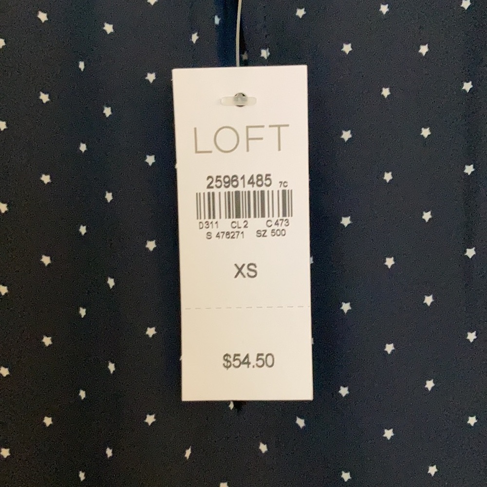 NWT LOFT blouse - Picture 3 of 6